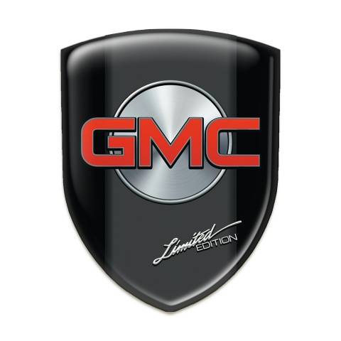 GMC Emblem Badge Logo Black pattern Limited Edition Style 