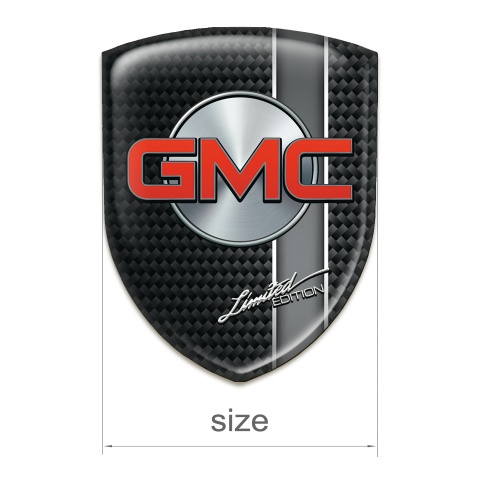 GMC Tuning Badge  Black Base with Grey Band Design 
