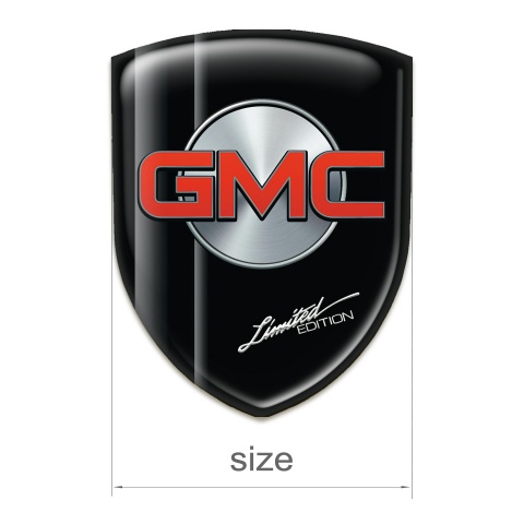 GMC Silicone Shield Black Plates with grey Borders Style 