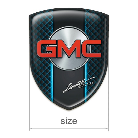 GMC Tuning Emblem Neon Grid effect Design 