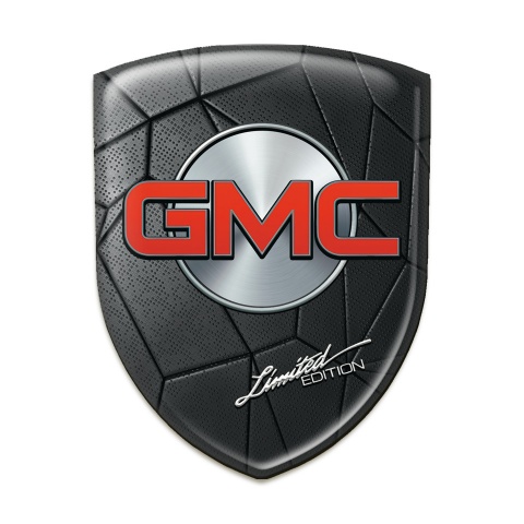 GMC Resin Sticker Cracked Asphalt Effect 