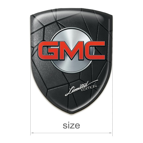 GMC Resin Sticker Cracked Asphalt Effect 