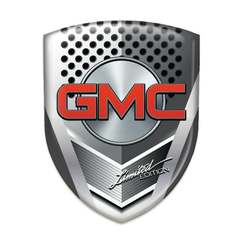 GMC Self Adhesive Car logo Emblem 3D Metal Design 