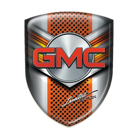 GMC Silicone Badge Grey Copper details Design 