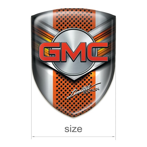 GMC Silicone Badge Grey Copper details Design 