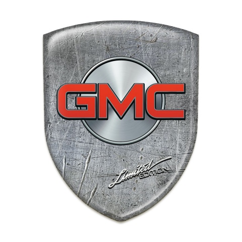 GMC Self Adhesive Emblem Logo Stone Plate Design 