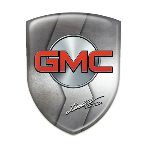 GMC Resin Sticker S Shaped Footprint Design 