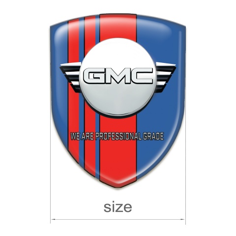 GMC Silicone Shield Blue with Red Tapes Edition 