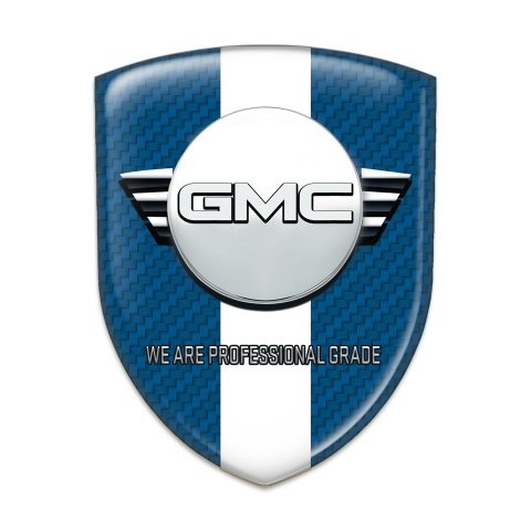 GMC Silicone Shield Navy Blue Carbon with White Ribbon Version 