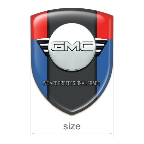 GMC Silicone Shield Blue Red Style 