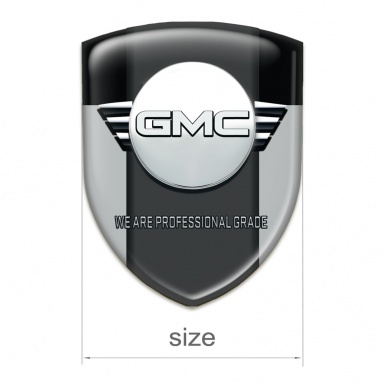 GMC Emblem Interior Grey Black Type 