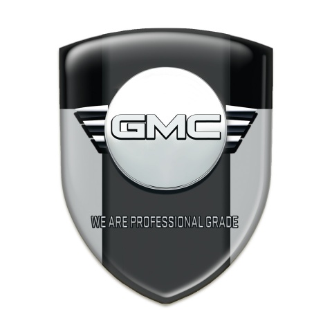 GMC Emblem Interior Grey Black Type 