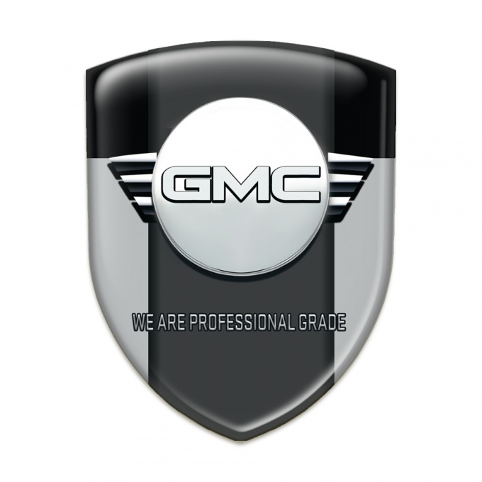 GMC Emblem Interior Grey Black Type 