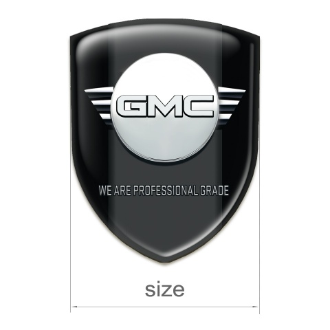 GMC Tuning Badge High Quality Black Edition 
