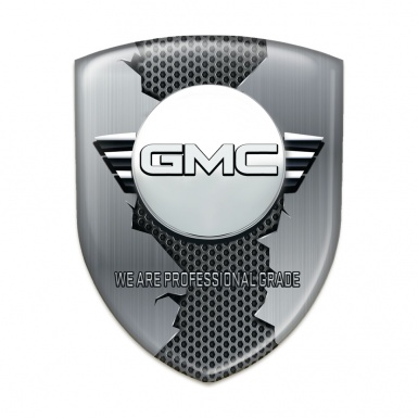 GMC Domed Emblem Torn Metal Decoration 