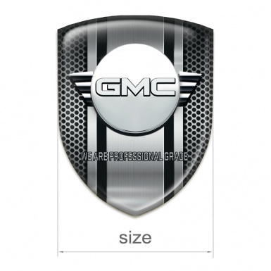 GMC Emblem Interior Metal Mesh Decoration 