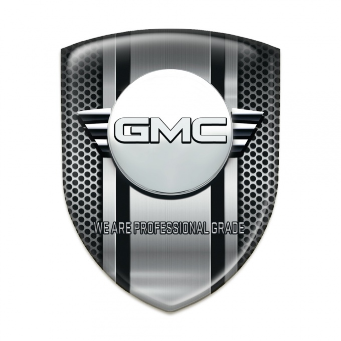GMC Emblem Interior Metal Mesh Decoration 