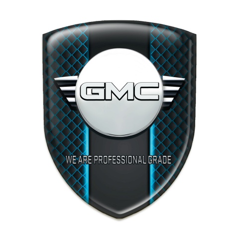 GMC Car Accessories Badge High End Neon Grid design 