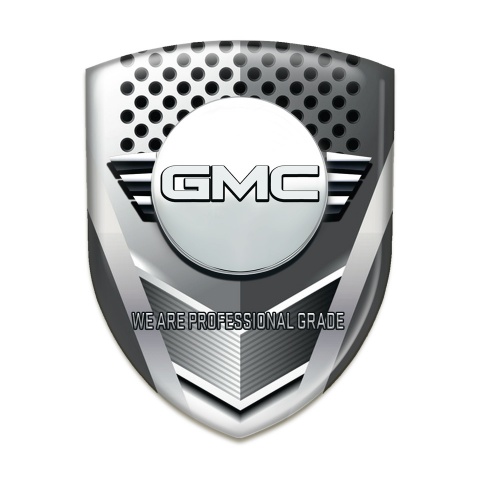 GMC Tuning Emblem Racing Edition Scraper Effect 