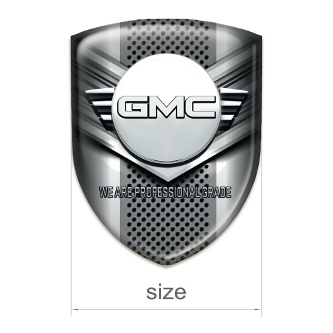 GMC Resin Sticker High Quality Design 