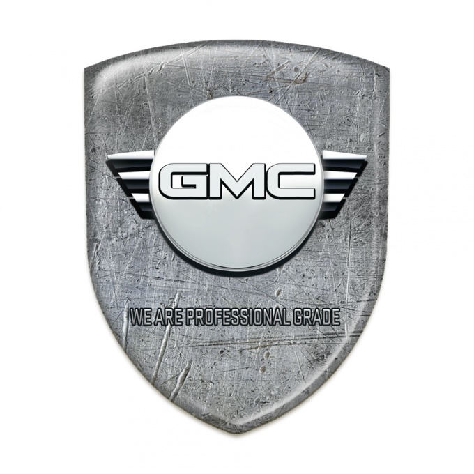GMC Self Adhesive Car logo Emblem Stone Effect Decoration 