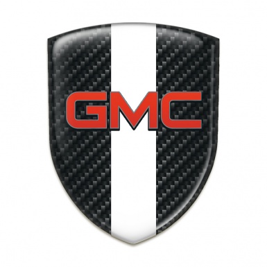 GMC Silicone Shield Black Fibers with White Band Pattern 