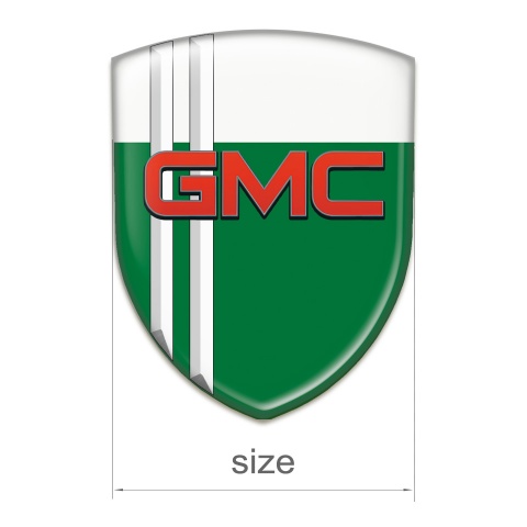 GMC Silicone Shield Green White with White Lines 