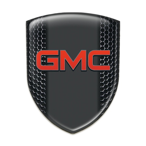 GMC Resin Sticker Perforated Steel Decoration 