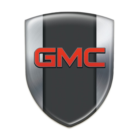 GMC Tuning Emblem High Quality Silver Type 