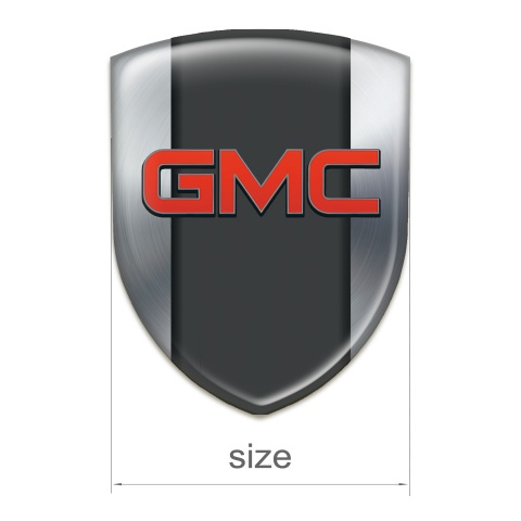 GMC Tuning Emblem High Quality Silver Type 