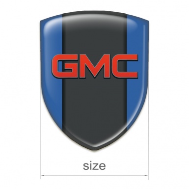 GMC Silicone Emblem High End Blue Type 