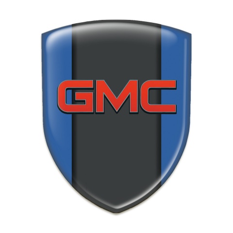 GMC Silicone Emblem High End Blue Type 