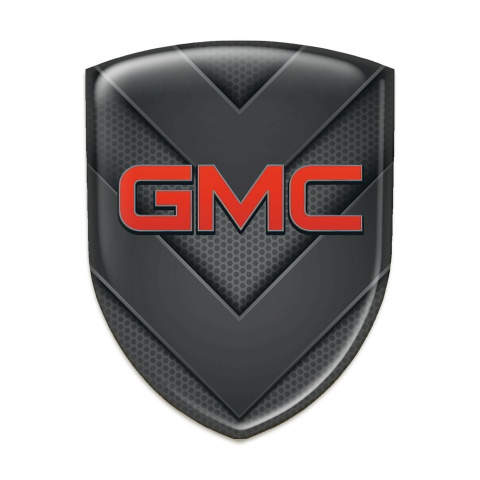 GMC Emblem Interior Dark V Shape Elements and Classic Logo 