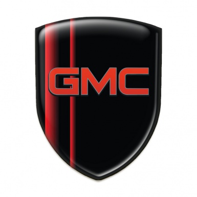 GMC Silicone Shield Black Red Layers Design 