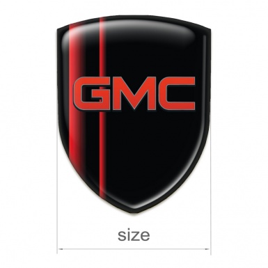 GMC Silicone Shield Black Red Layers Design 