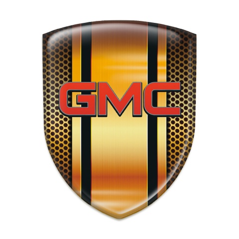 GMC Self Adhesive Emblem Logo Copper details Edition 