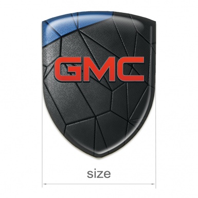 GMC Emblem Interior Blue Black Mosaic type 