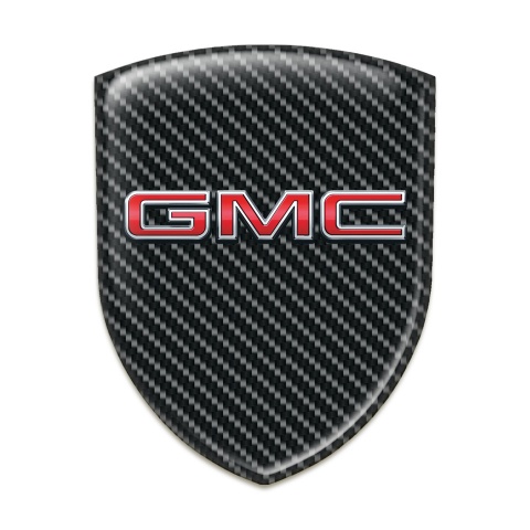 GMC Silicone Shield Black Carbon Base 3D Logo 