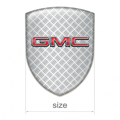 GMC Logo Emblem Grid Effect with 3D Logo 
