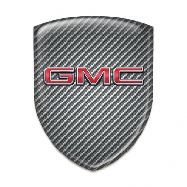 GMC Domed Emblem Classic Carbon with 3D Logo 