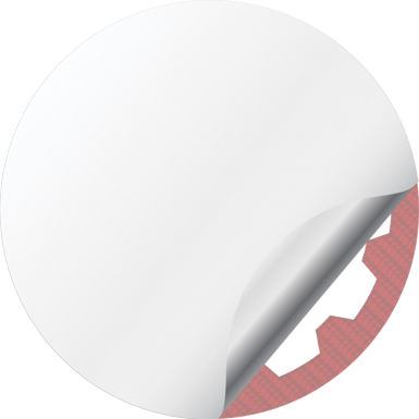 Jeep Wheel Emblems for Center Caps Red Carbon White