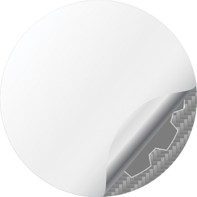 Jeep Wheel Center Cap Emblems Black Carbon Edition