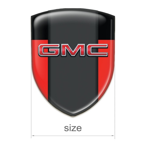 GMC Silicone Shield Red Black Print 