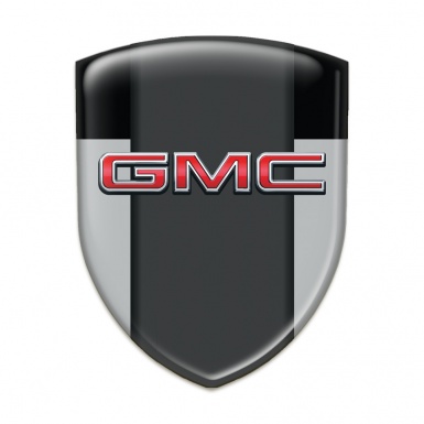 GMC Tuning Emblem Grey Black Print 