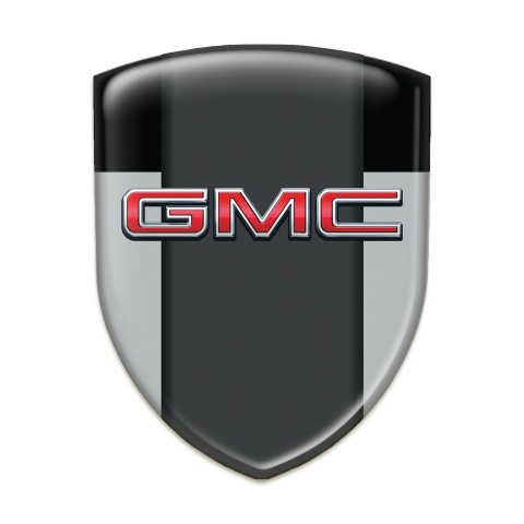 GMC Tuning Emblem Grey Black Print 