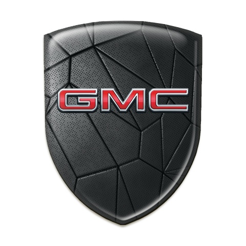 GMC Resin Sticker Cracked Asphalt Effect Design 