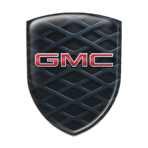 GMC 3D Gel Emblem Grid Design and 3D Logo 