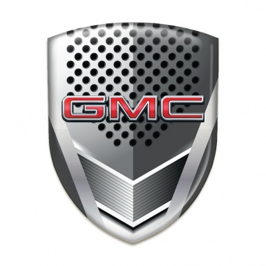 GMC  Self Adhesive Car logo Emblem Metal Mask Effect Design 