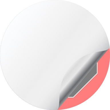 MG Wheel Emblems for Center Caps Red
