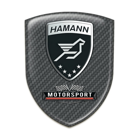 Hamann Logo Emblem Dark Grey Carbon Edition 